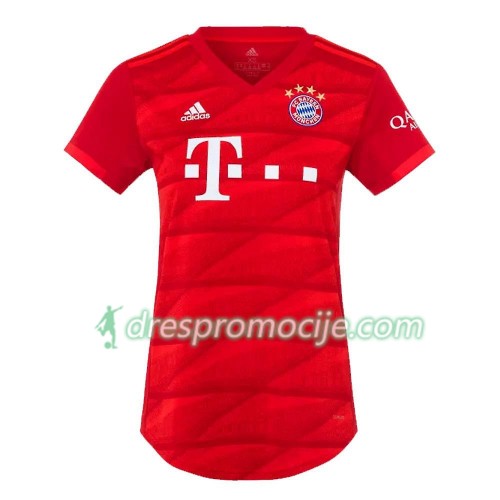 FC Bayern München Dres Ženska Domaći 2019/20 Kratkih Rukava FC Bayern München Dres Ženska Domaći 2019/20 Kratkih Rukava